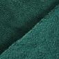 Preview: Bambus-Fleece Frottee Doubleface dunkelgrün